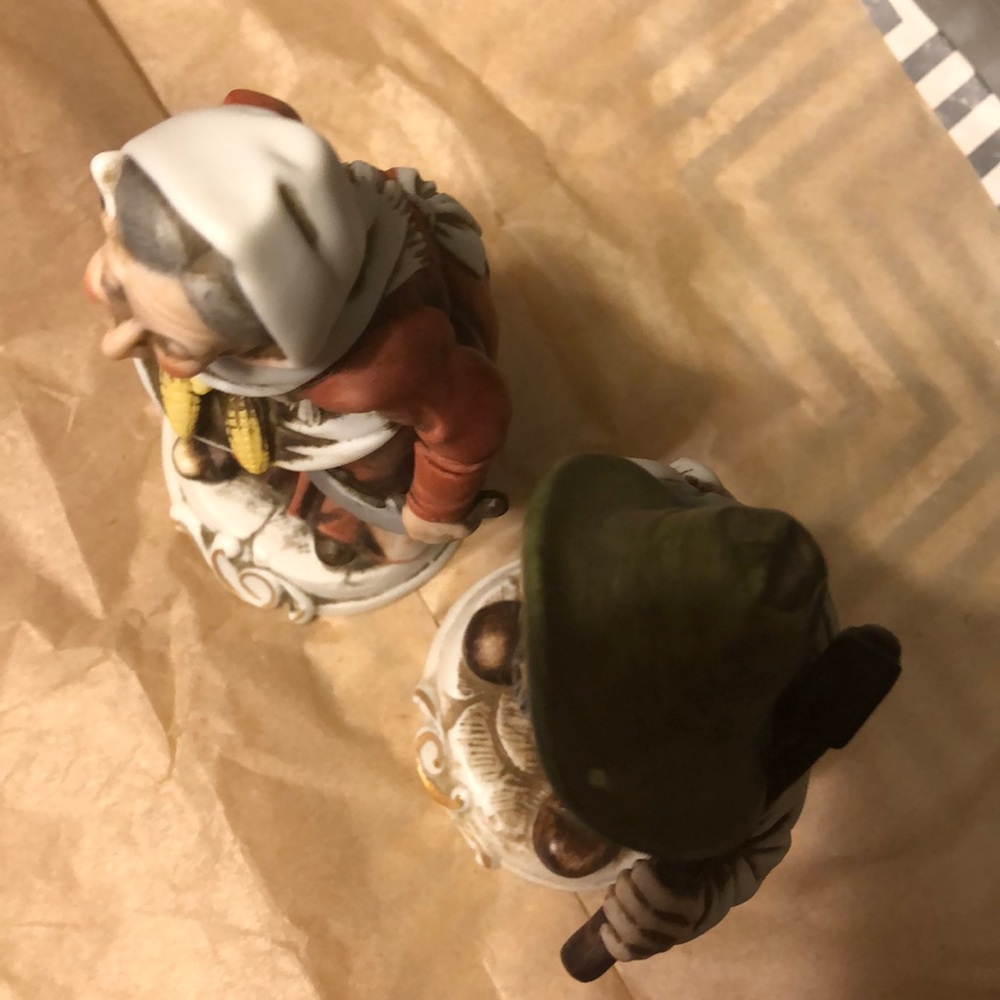Vintage NAPCOWARE Old Man & Old Women - Picture 11 of 12